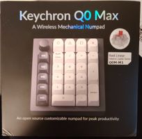 Keychron Q0 Max – Mechanisches Wireless Keypad – Neuwertig