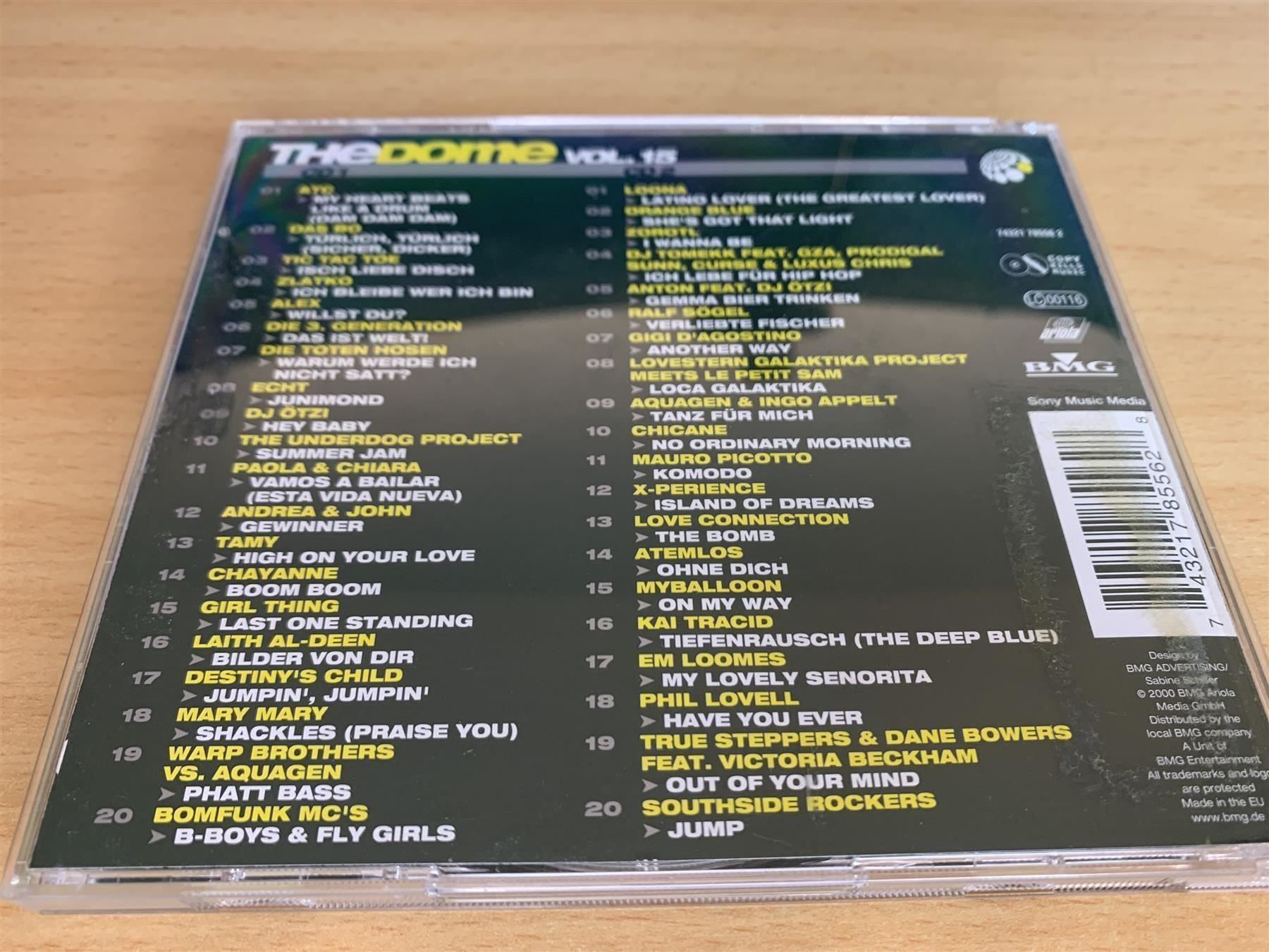 CD: The Dome 15 - 2 CD – Usato da Rikon im Tösstal venduto da Alpenmutz 1