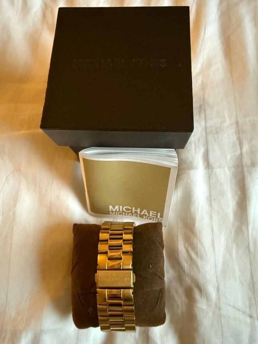 Michael Kors Orologi: Michael Kors Uhr Gold – Usato da Lachen SZ venduto da mima41 1