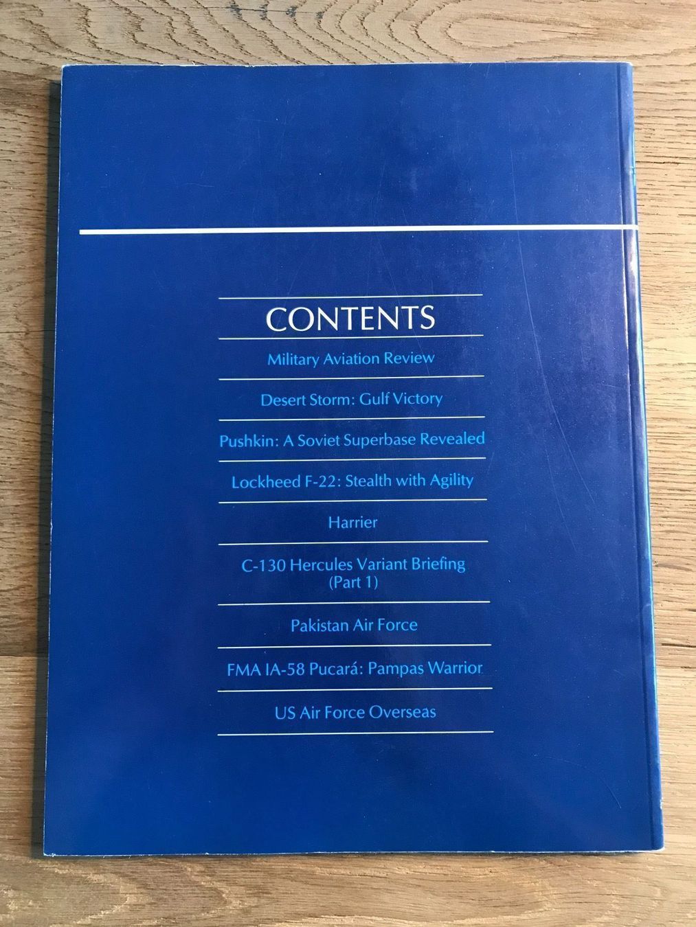 Libri: WORLD AIR POWER - JOURNAL - VOLUME 6 J91 – Usato da Kloten venduto da leom_2012 1