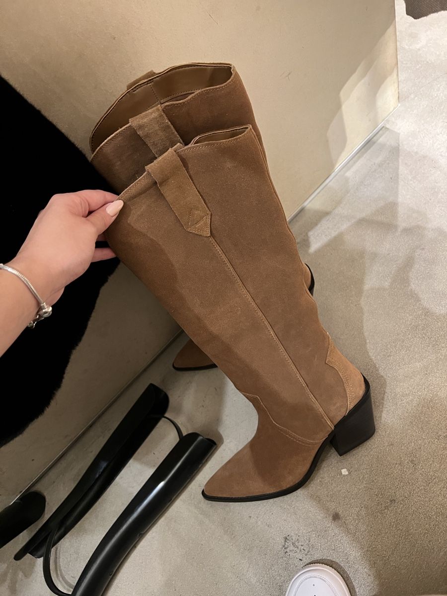 Mango Chaussures femmes: Mango Stiefel Cowboy – D'occasion à Zürich par Ac294 1