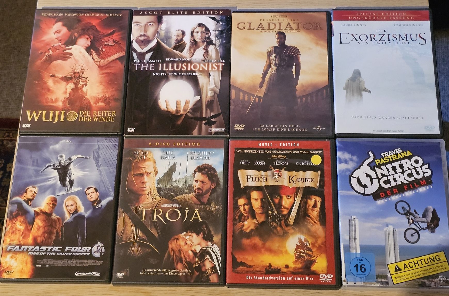 Tutti i DVDs: Sammlung mit 21 DVDs – Usato da Fislisbach venduto da Anico99