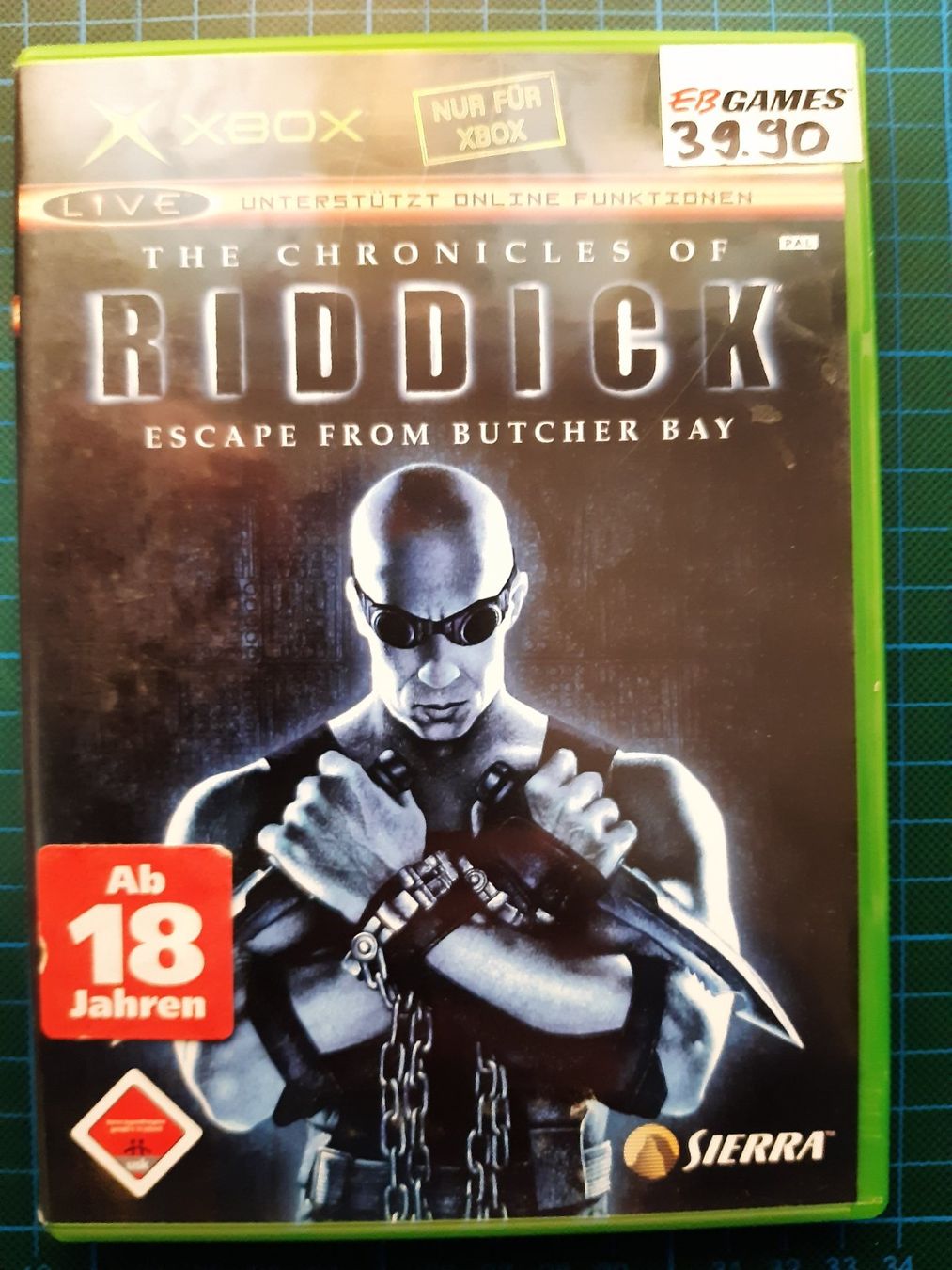 Microsoft Giochi: Riddick escape from butcher bay XBOX Spiel – Usato da Derendingen venduto da Gaston.J
