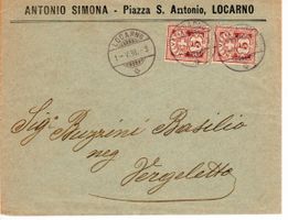 Brief, Antonio Simona Locarno 1898