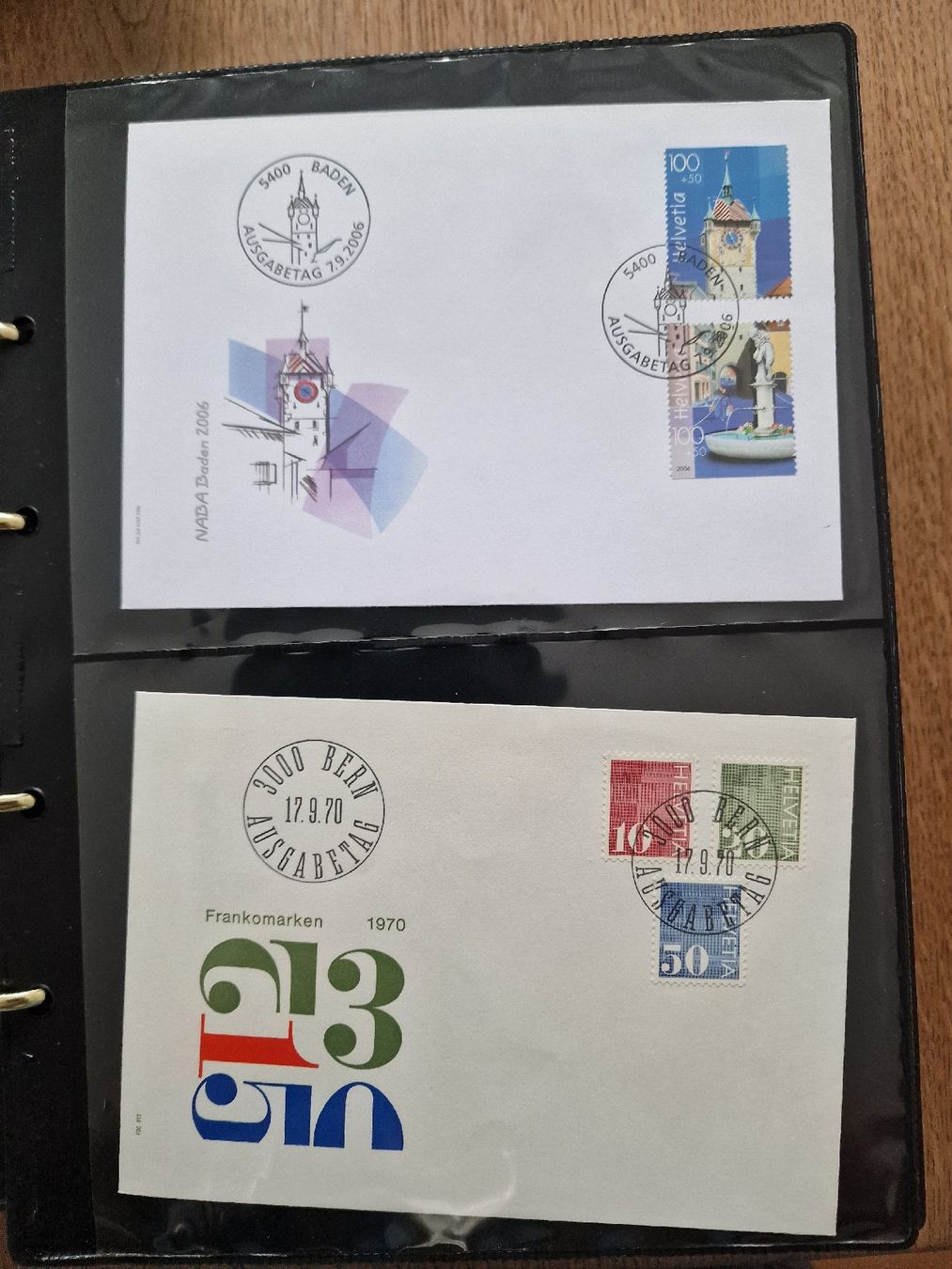 Tutti i francobolli: Schweizer Ersttagsbriefe Sammlung - Top Zustand! – Usato da Gossau SG venduto da ush_db7j 5