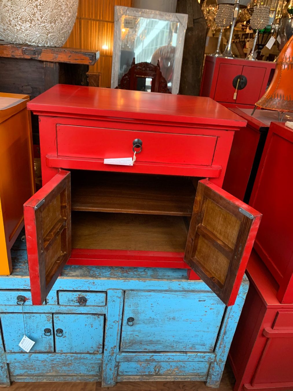 Cassettiere: Chinesische Kommode rot | LIQUIDATIONSVERKAUF – Nuovo (secondo la descrizione) da Luzern venduto da juliam_ 3