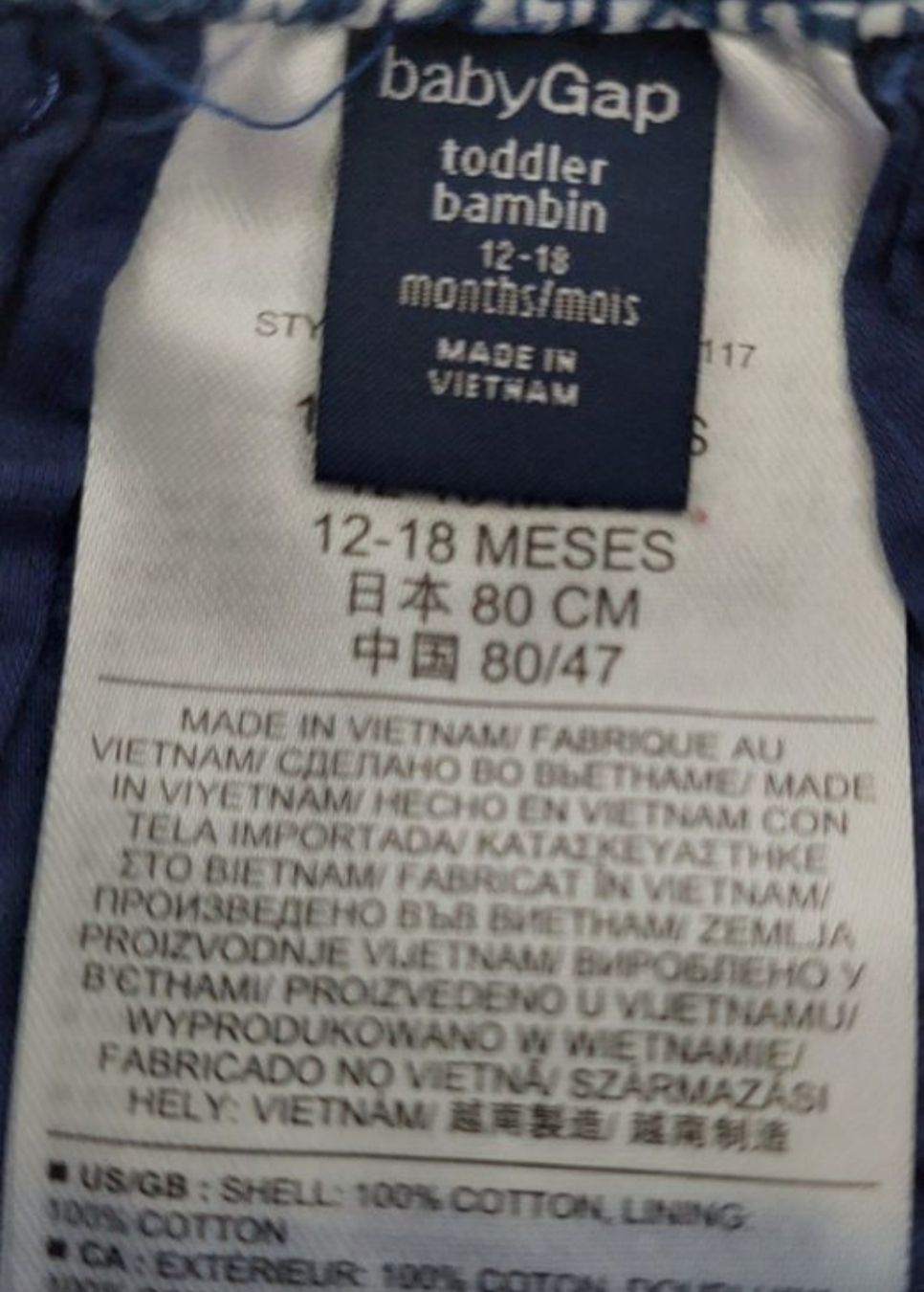 Gap Vestiti & Gonne: Gap Baby Rock, Gr. 80 – Usato da Muri b. Bern venduto da rol_xtf8 1