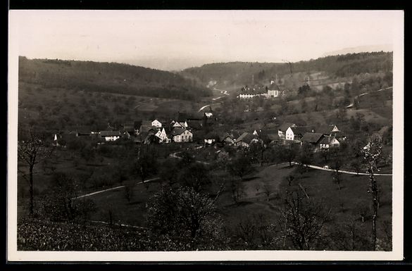 Cartoline postali: Olsberg /Aarg., Dorfansicht mit Kirche – Usato da Berlin venduto da bartko-reher