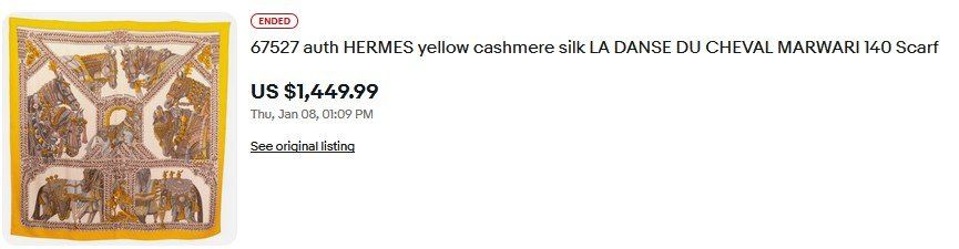 Hermès Foulard & Sciarpe: Schal / Châle Hermès 140 x 140 cm – Usato da Collonges venduto da Auganien 3