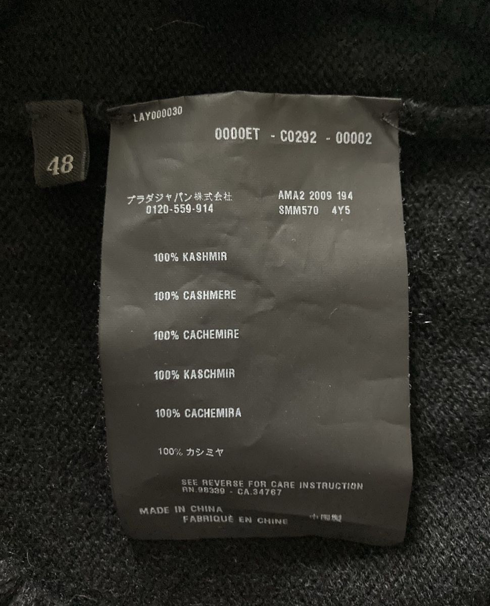 Prada Maglioni & Felpe: Prada Kaschmirpullover für Herren 48 – Usato da Zürich venduto da mainau16 6