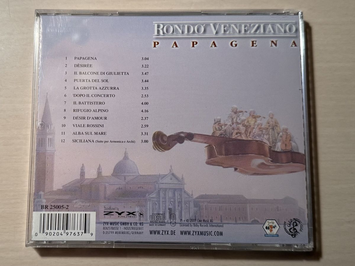 CD: Rondo Veneziano - Papagena CD – Usato da Oberried Brienz venduto da Chyara 1