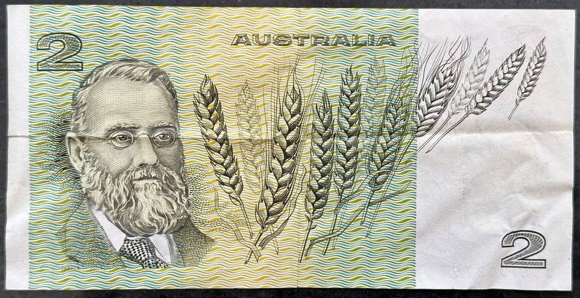 Banconote: Seltene Australien 2 Dollar Banknote – Usato da Beringen venduto da Mantafisch1 1