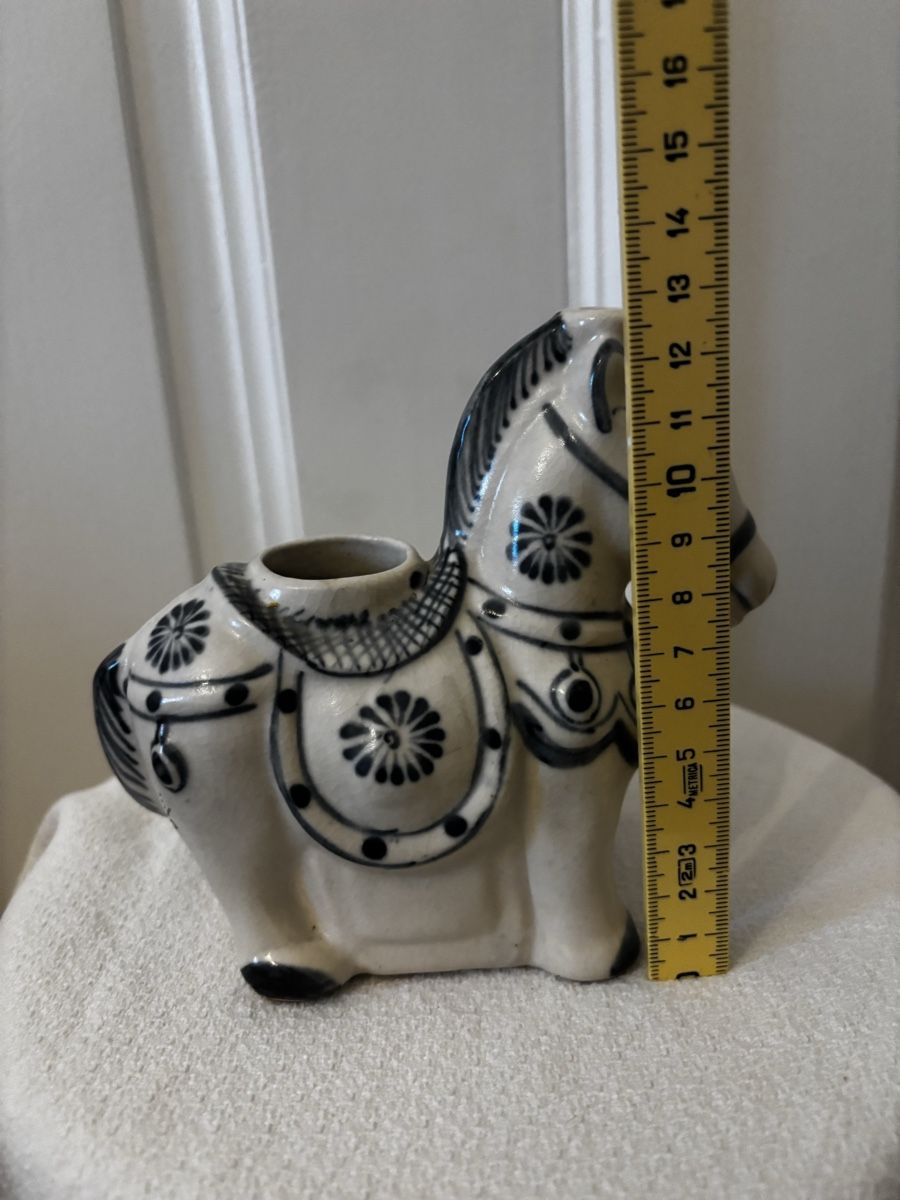 Statuette: CHEVAL, PIPE À OPIUM CHINOISE – Usato da Genève venduto da ati_tj8f 8