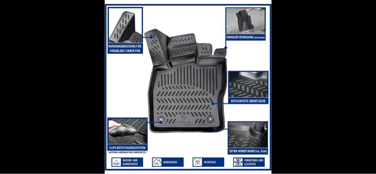 Audi Tapis / Bacs: Gummimatten – Neuf (Voir description) à Domat/Ems par gego26 2