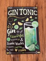 Gin Tonic / Schönes Blechschild 20 x 30 CM / neu!!!
