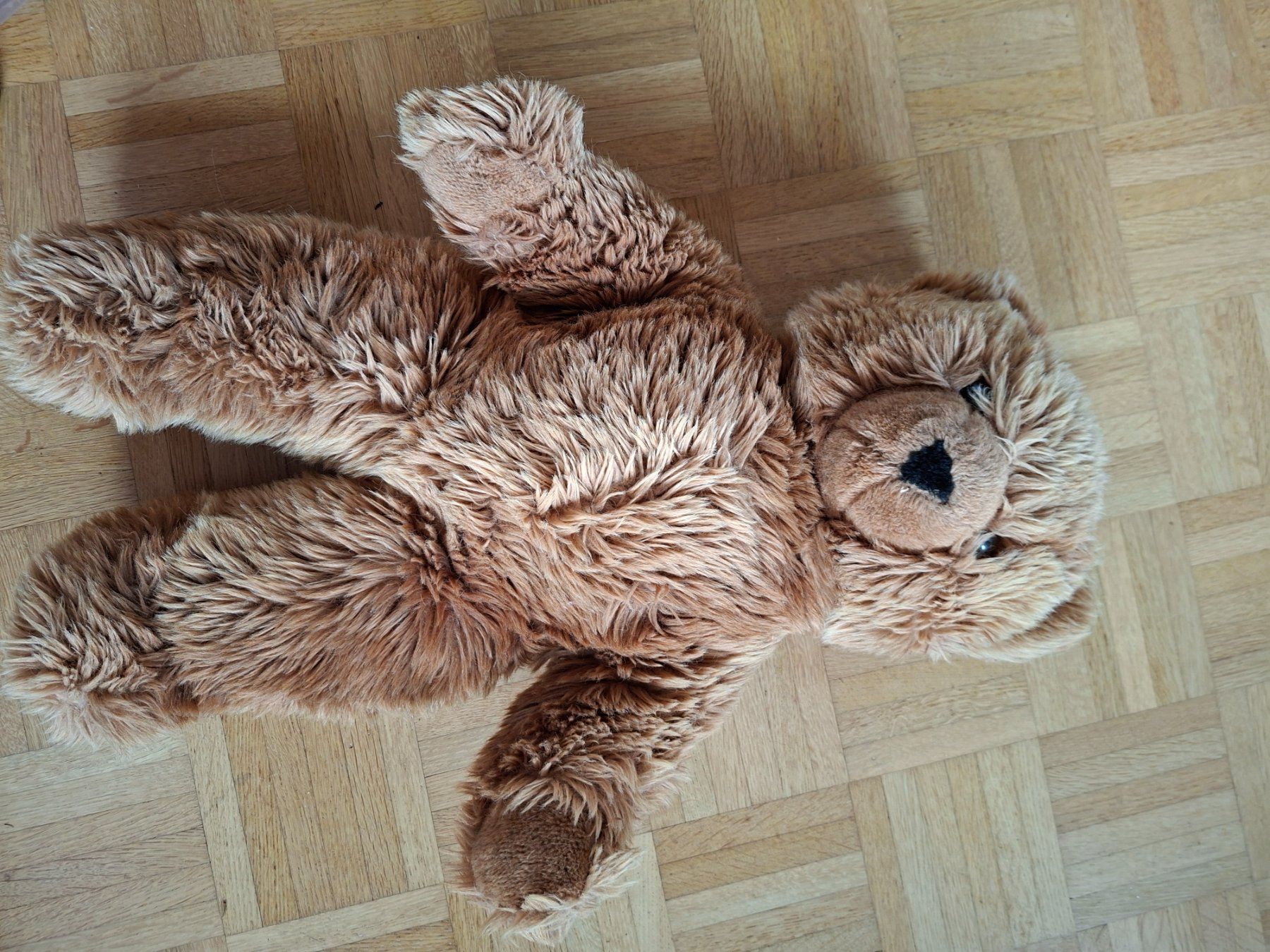 Figuren: Verkaufe einen Stoffbär – Gebraucht aus Günsberg von ste_qq59