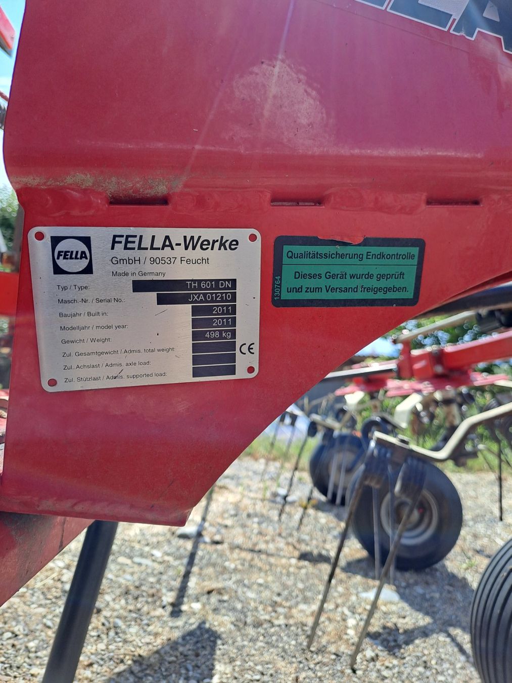 Fella Tutte le macchine: Kreiselheuer Fella TH601DN – Usato da Worb venduto da ramsi9 6