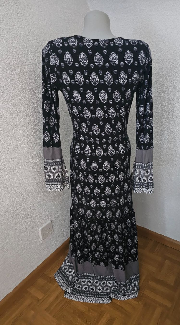 Vestiti: Kleid Maxi mit Print Gr. 36 Hippie Boho Boysen's – Usato da Füllinsdorf venduto da Sunnebliemli7 2