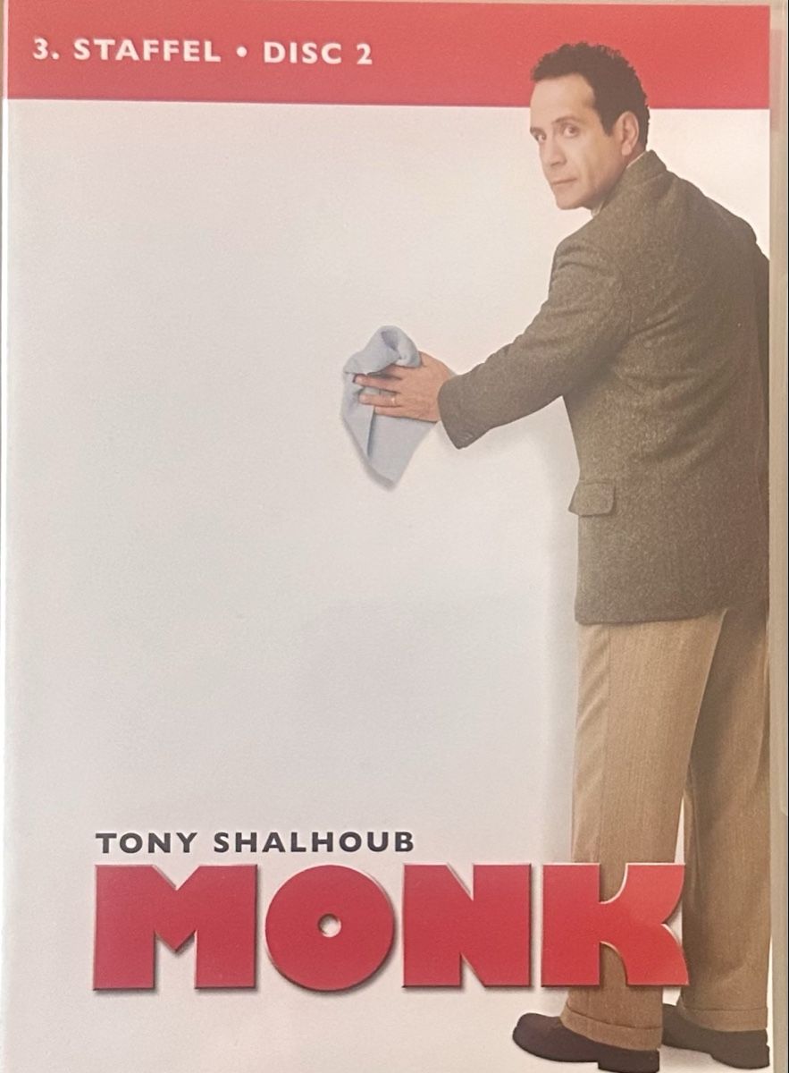 Tutti i DVDs: Monk Serie 3. Staffel DVD Box – Usato da Malters venduto da Gustov 3