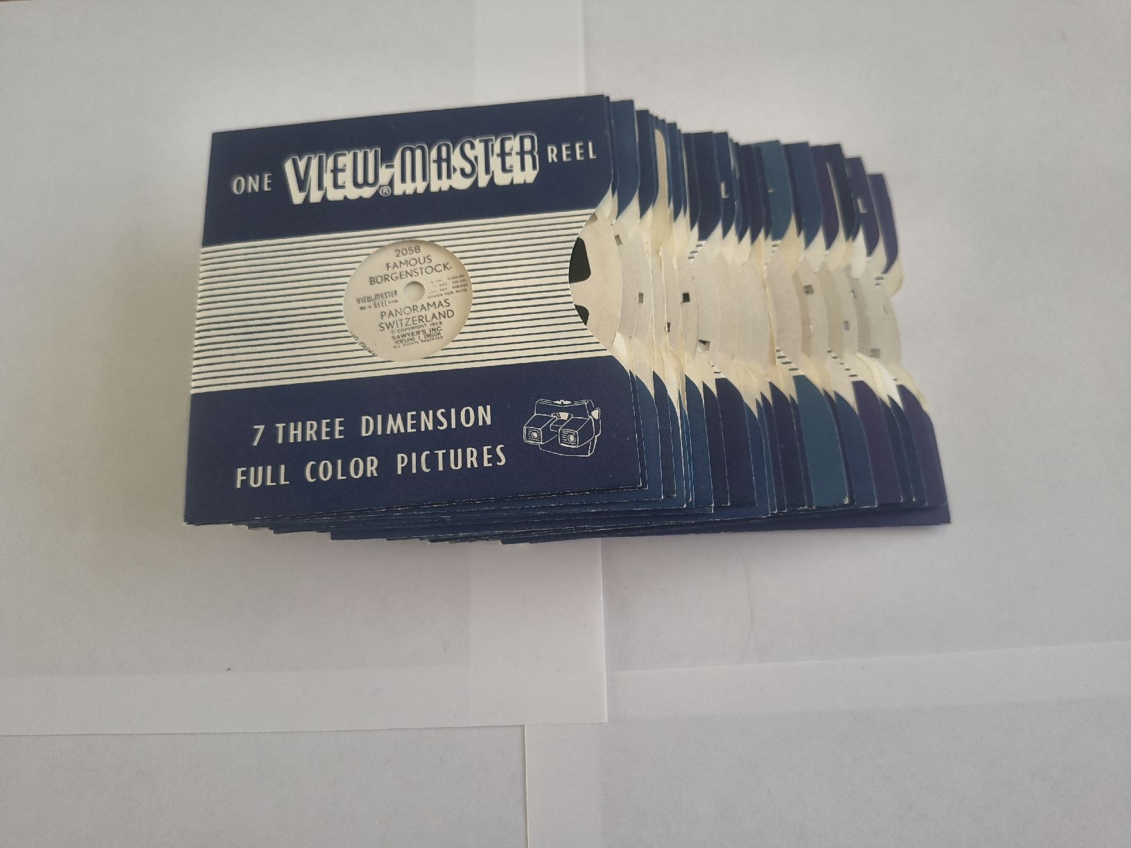 View-master Giocattoli: Viewmaster 3D Bilderscheiben, 24 Stück – Usato da Dietikon venduto da rmo111 1