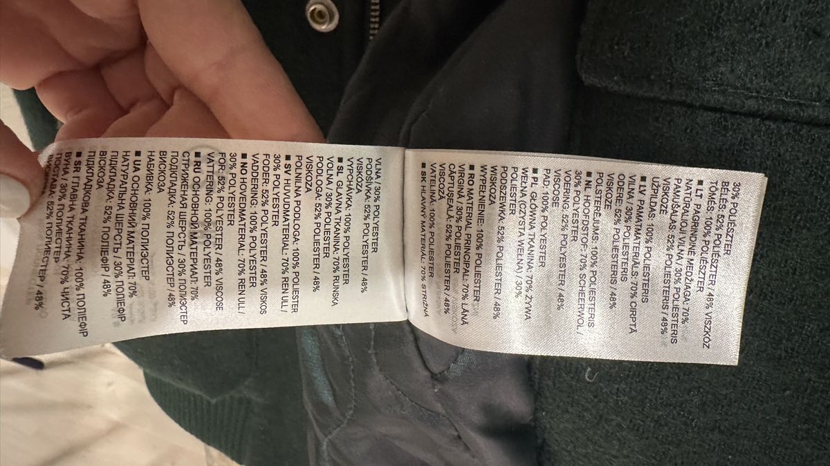 Marc O'Polo Giacche: Men Winter Wool Blend Jacket - Marc o’Polo – Usato da Esslingen venduto da zcu_76s2 6
