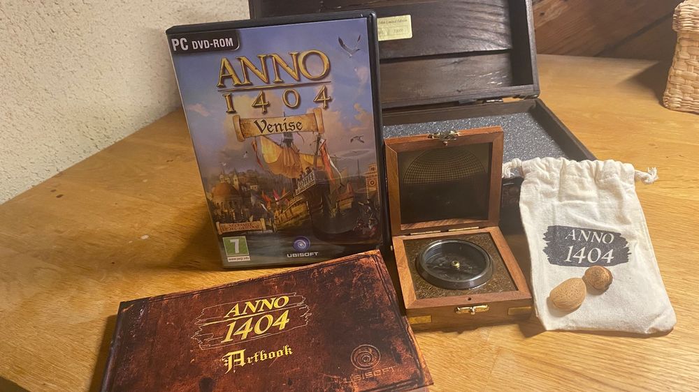 Anno 1404 Édition Collector – PC – Jeu De Stratégie Ubisoft (2009, Très Bon État)