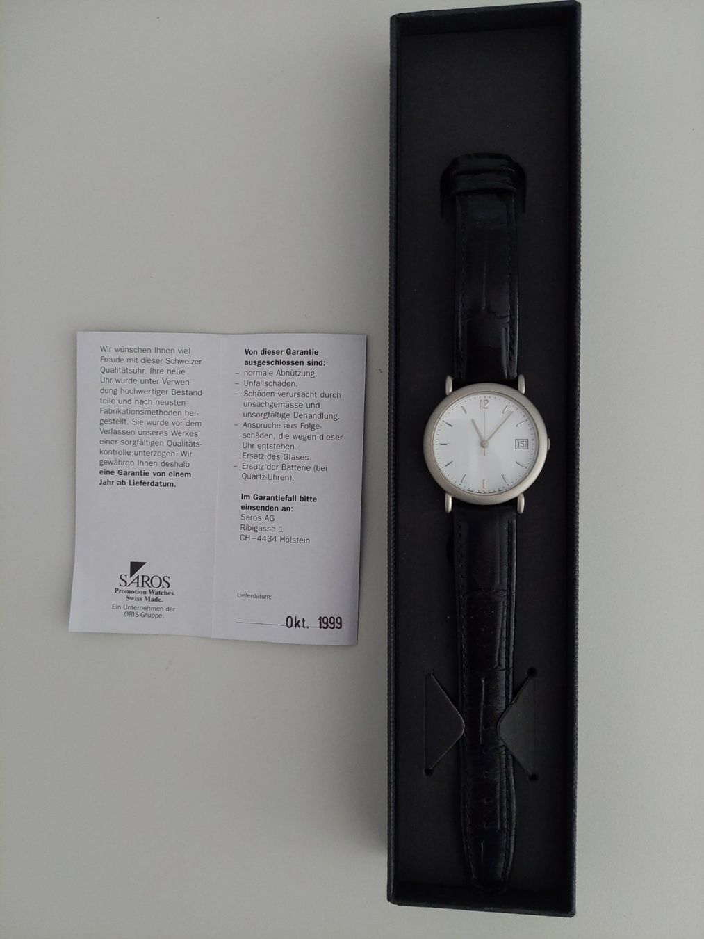 Orologi: Armbanduhr Saros – Nuovo e nell'imballaggio originale da Wil SG venduto da ram_c5j2 3