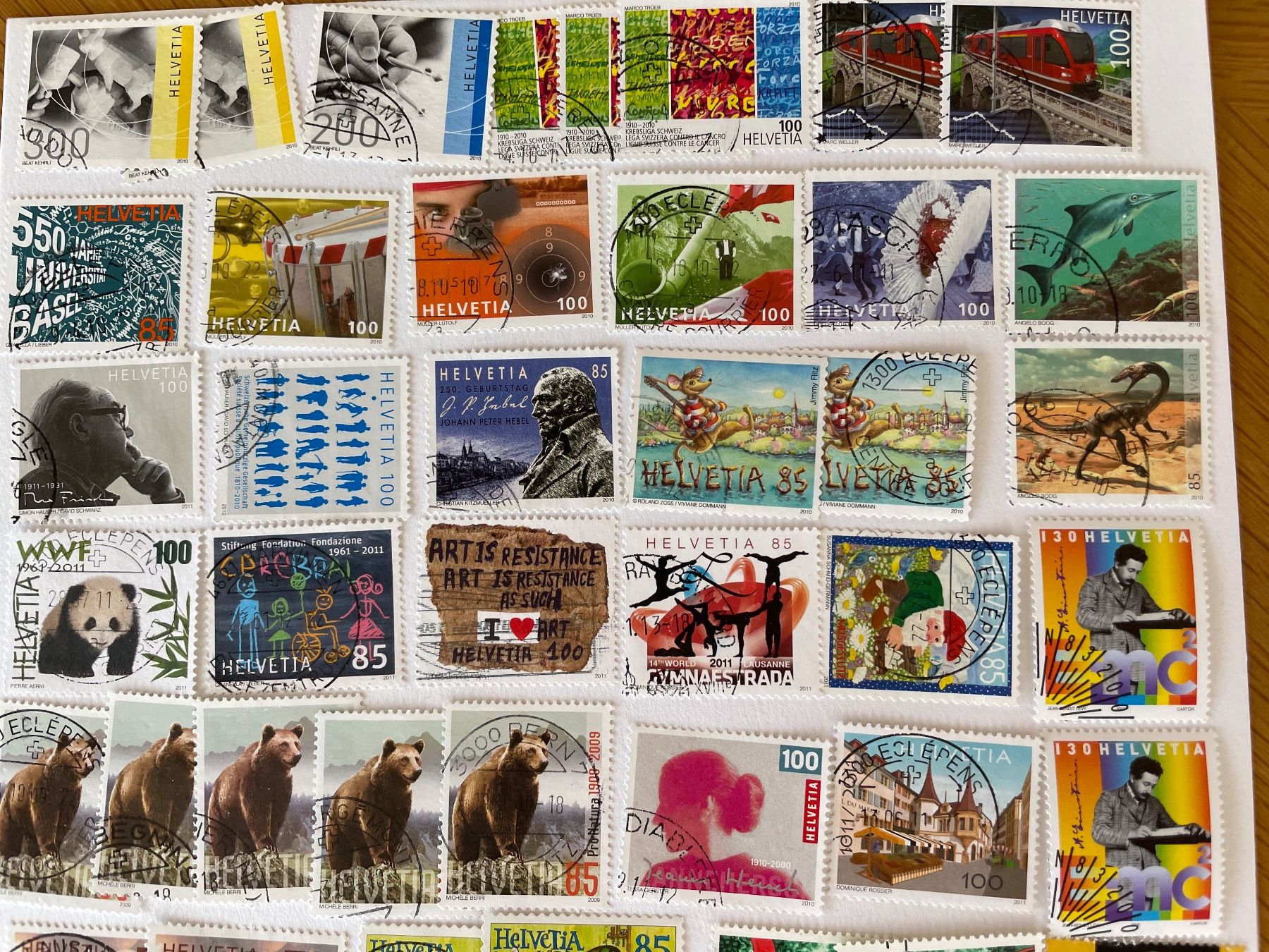 Alle Briefmarken: CHOIX VARIE, belles oblit. dès 3.- – Gebraucht aus Sonceboz-Sombeval von Comment2 4