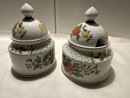Villeroy&Boch Summerday Konfitüre/Zuckerdose 2er Set Top!