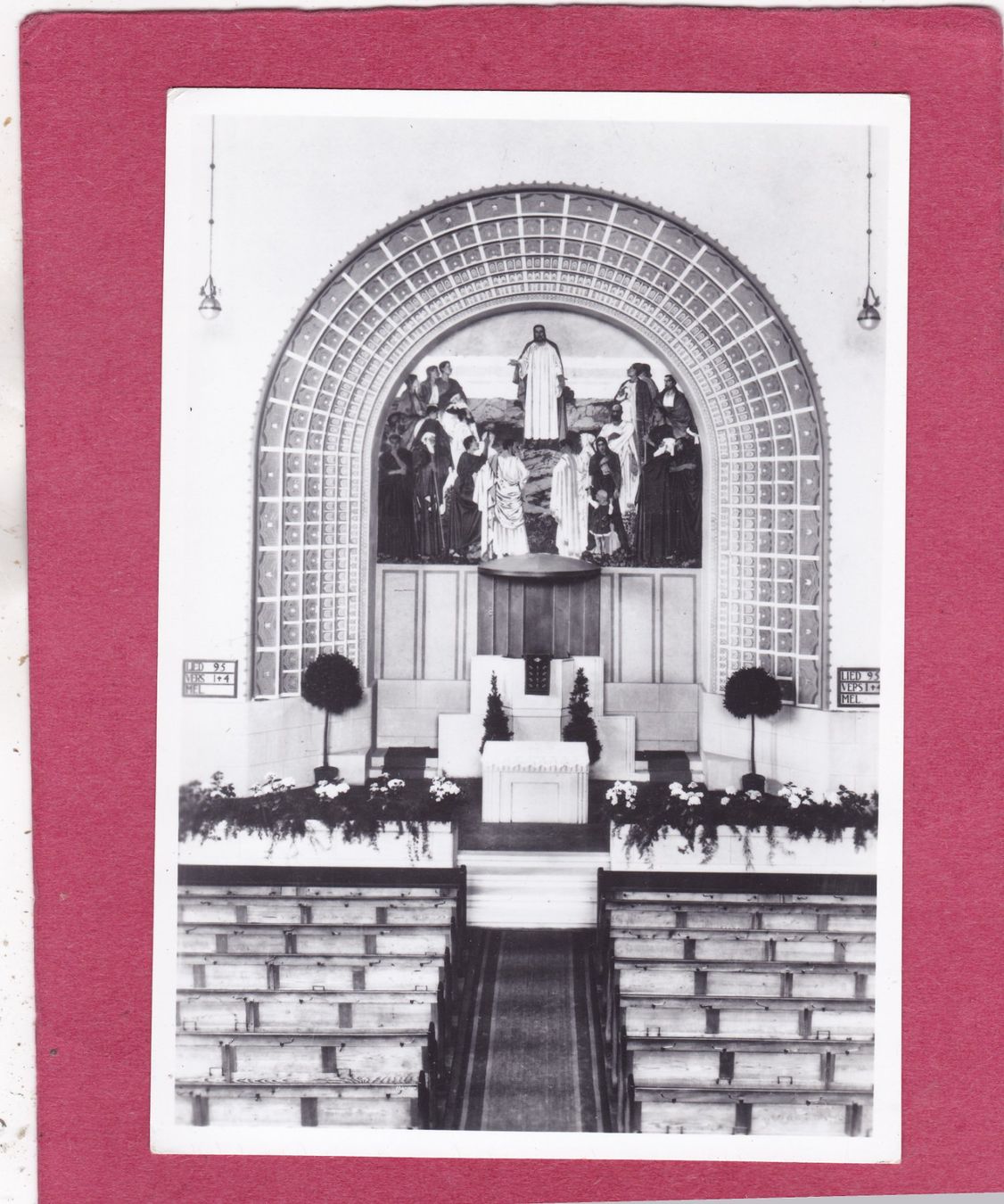 Cartoline postali: Romanshorn Kanzelbild i. d. evang. Kirche – Usato da Herisau venduto da Lisegrat2008