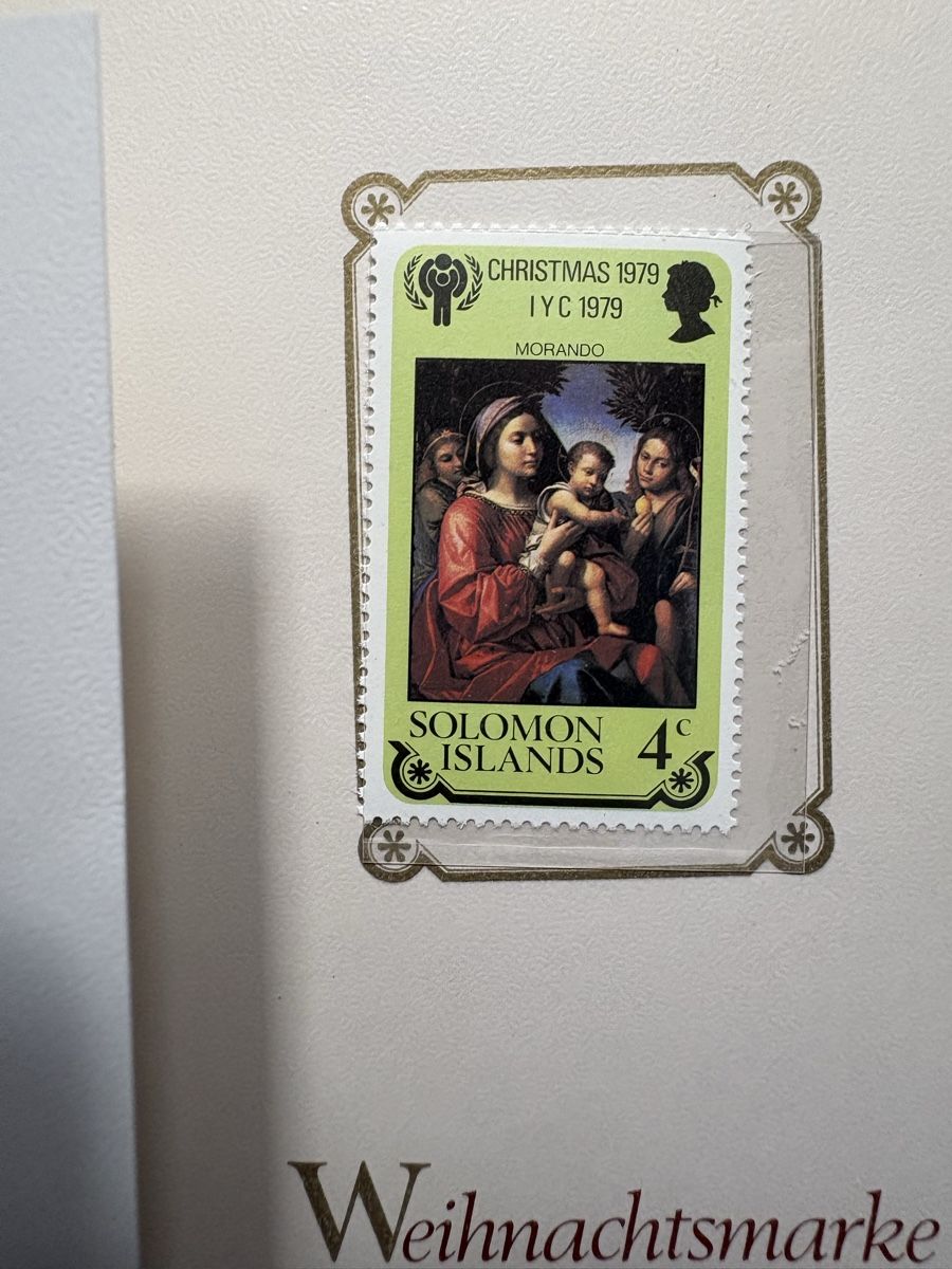 Tutti i francobolli: 14 Weihnachtskarten Briefmarken International  – Usato da Neunkirch venduto da dielocke72 3