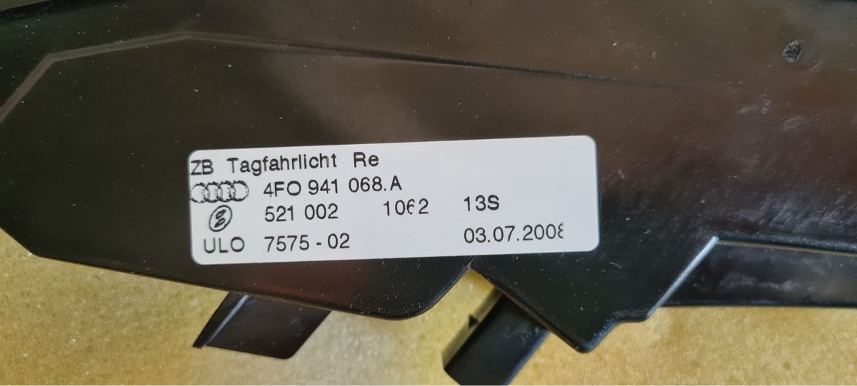 Audi Alle Autoersatzteile: Audi 4F0941068A Tagfahrlicht recht – Gebraucht aus Liebistorf von Coyotes