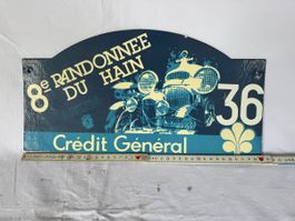 Pancarte ancienne voiture Panneaux rallye 