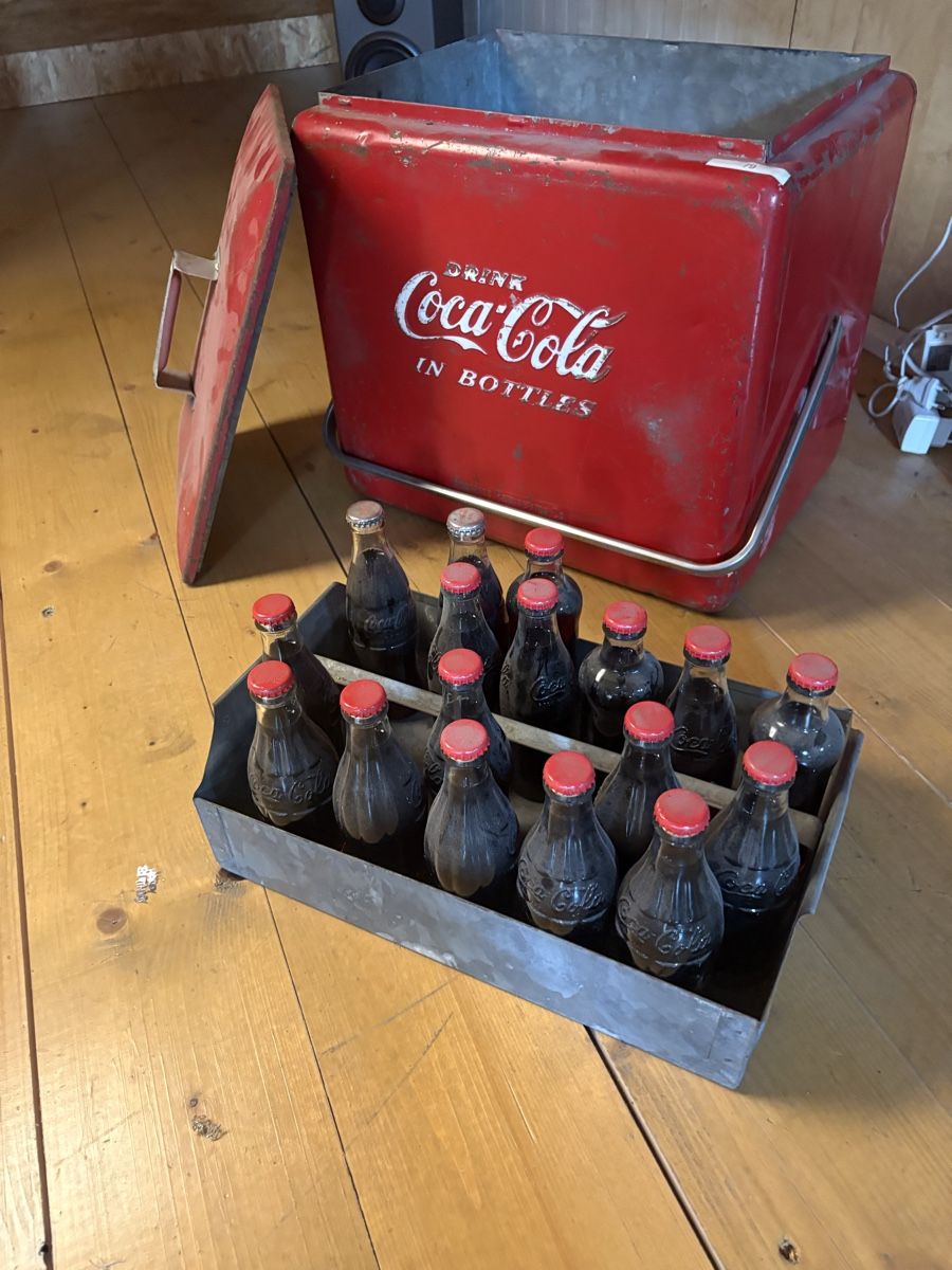 Coca-Cola Réfrigérateurs et refroidissement: Coca Cola Vintage Kühlbox Oldtimer – D'occasion à Bassersdorf par Zorromobi0 2
