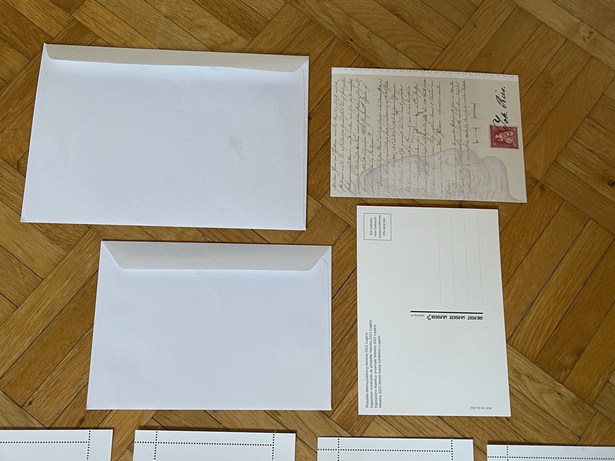 Tutti i francobolli: bloc lugano 2022 expositions universelle. – Nuovo (secondo la descrizione) da peseux venduto da laurencephil 6