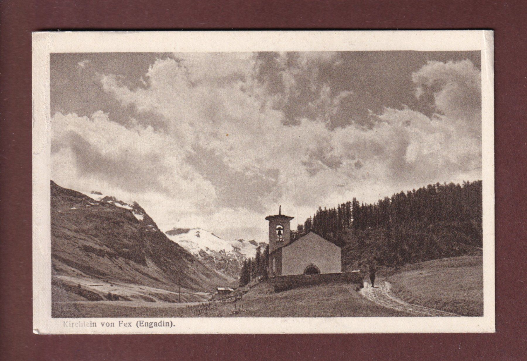 Cartoline postali: Kirchlein von FEX – Usato da Pully venduto da nicecards-shop