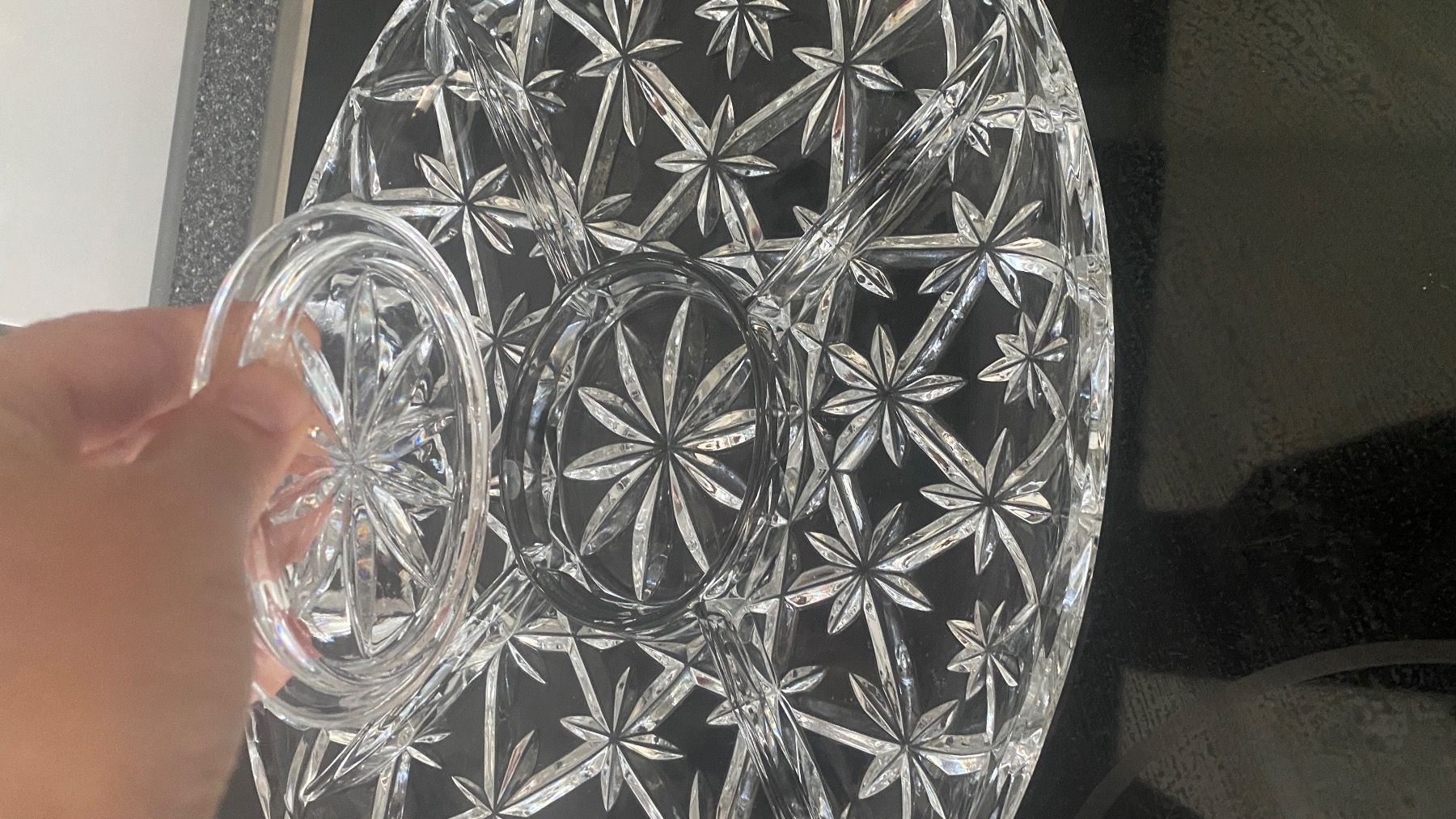 Plateaux: Kristallplatte – D'occasion à luzern par bar_5gtr 1