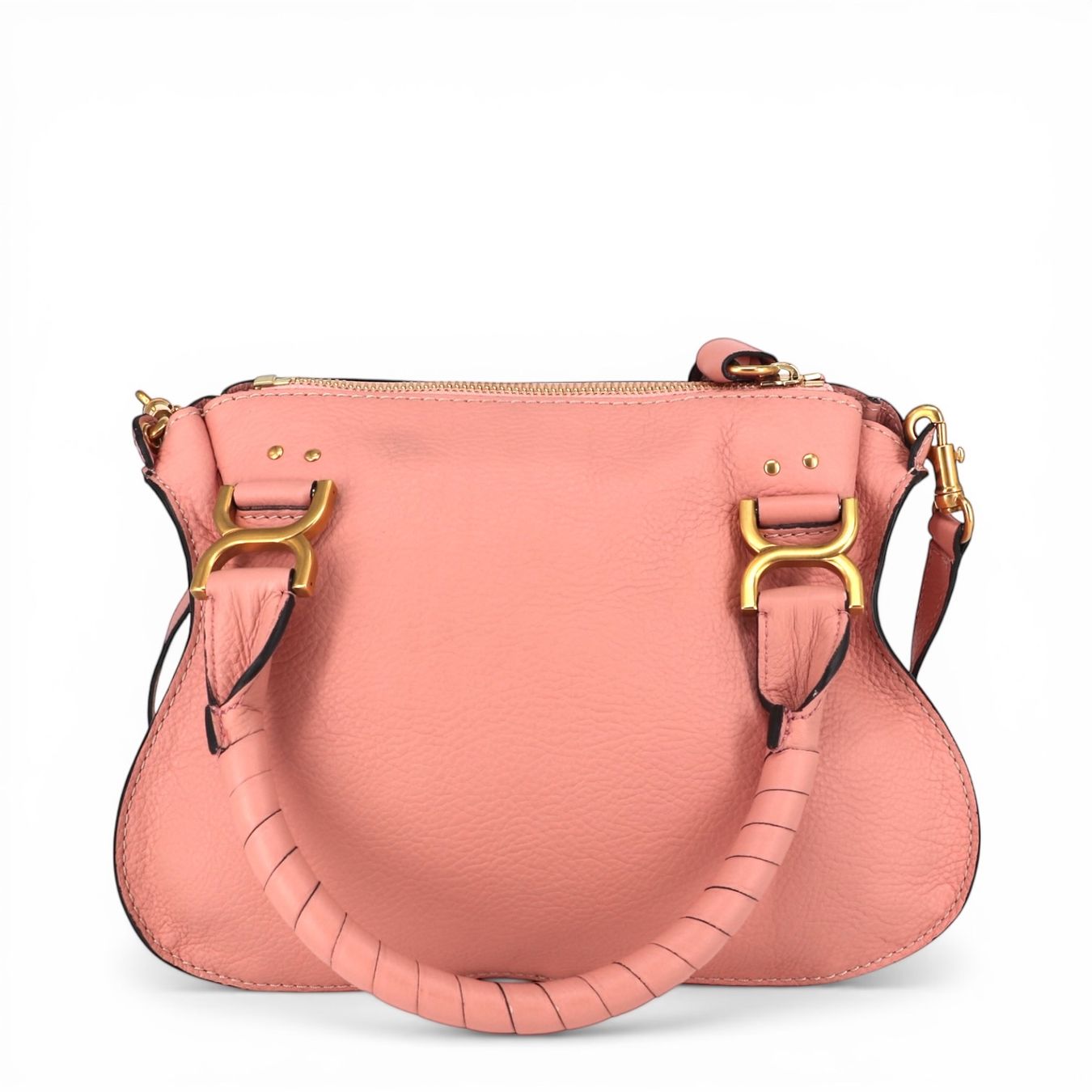 Chloé Borse da donna: Chloé Marcie small Fallow pink – Usato da Binningen venduto da Designerlabels 4