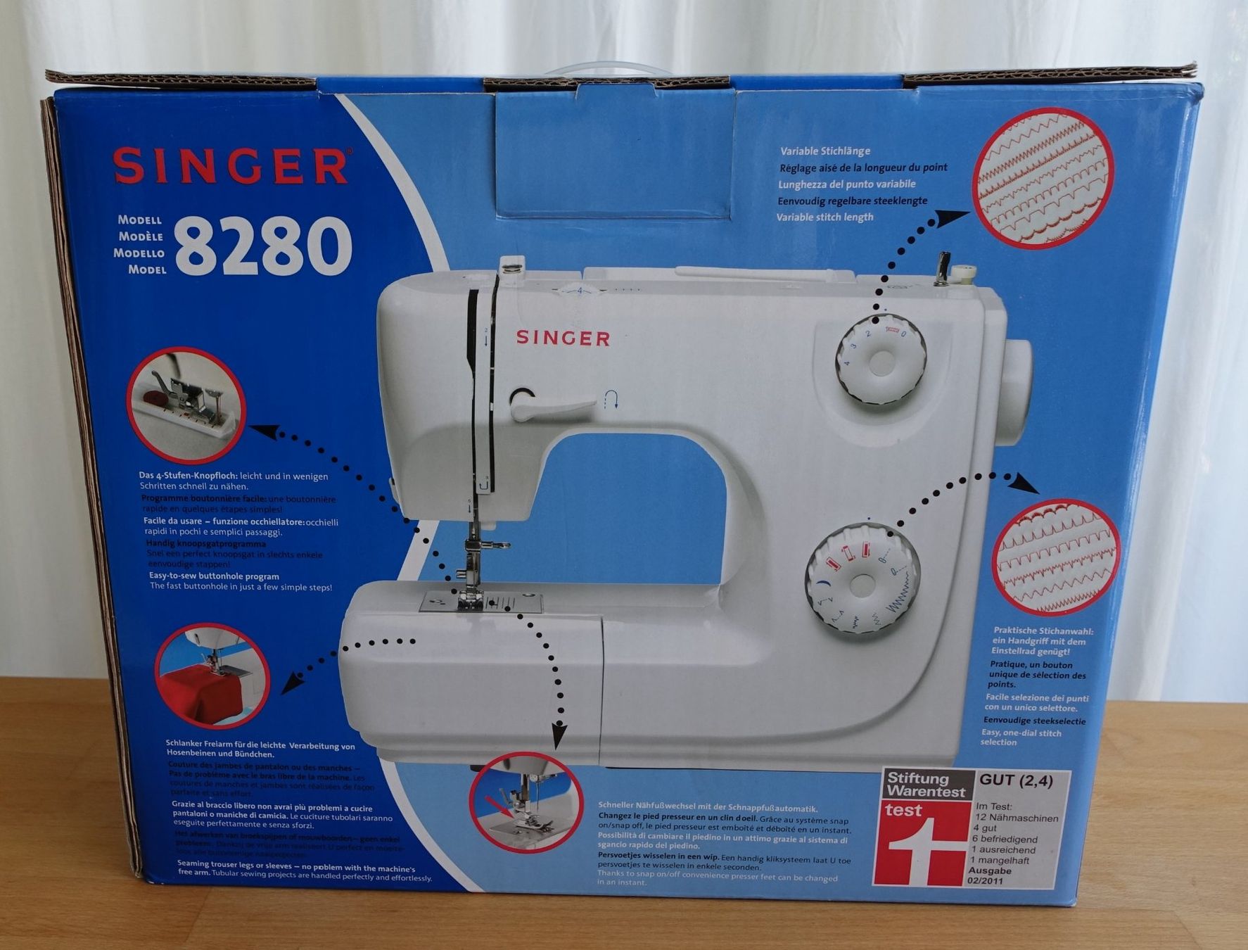 Singer Macchine da cucire: Nähmaschine Singer 8280 – Nuovo (secondo la descrizione) da Zürich venduto da Makemake 5