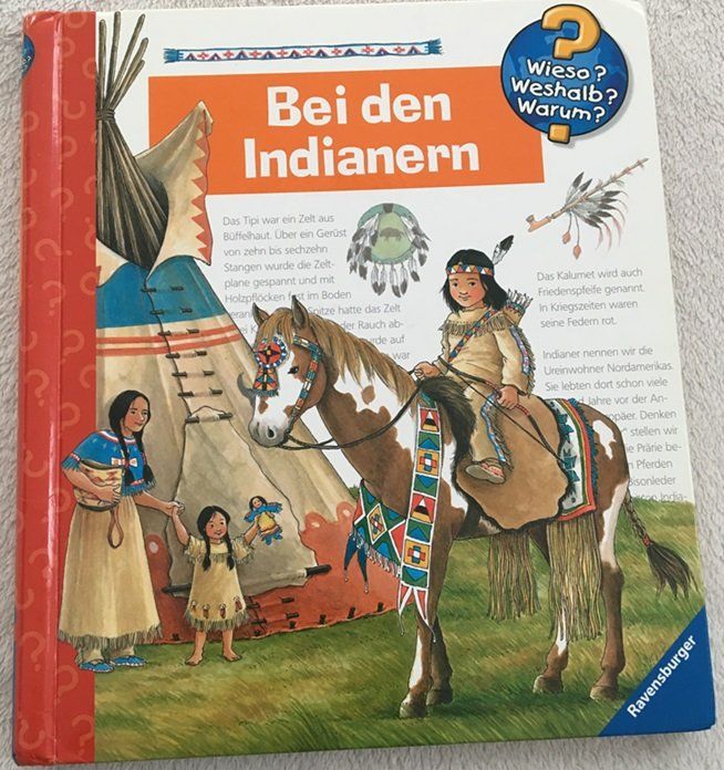 Bücher: Ravensburger Sachbuch "Bei den Indianern" – Gebraucht aus Grüningen von tienda100