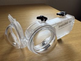 Insta360 X4 Invisible Dive Case transparent Neuwertig