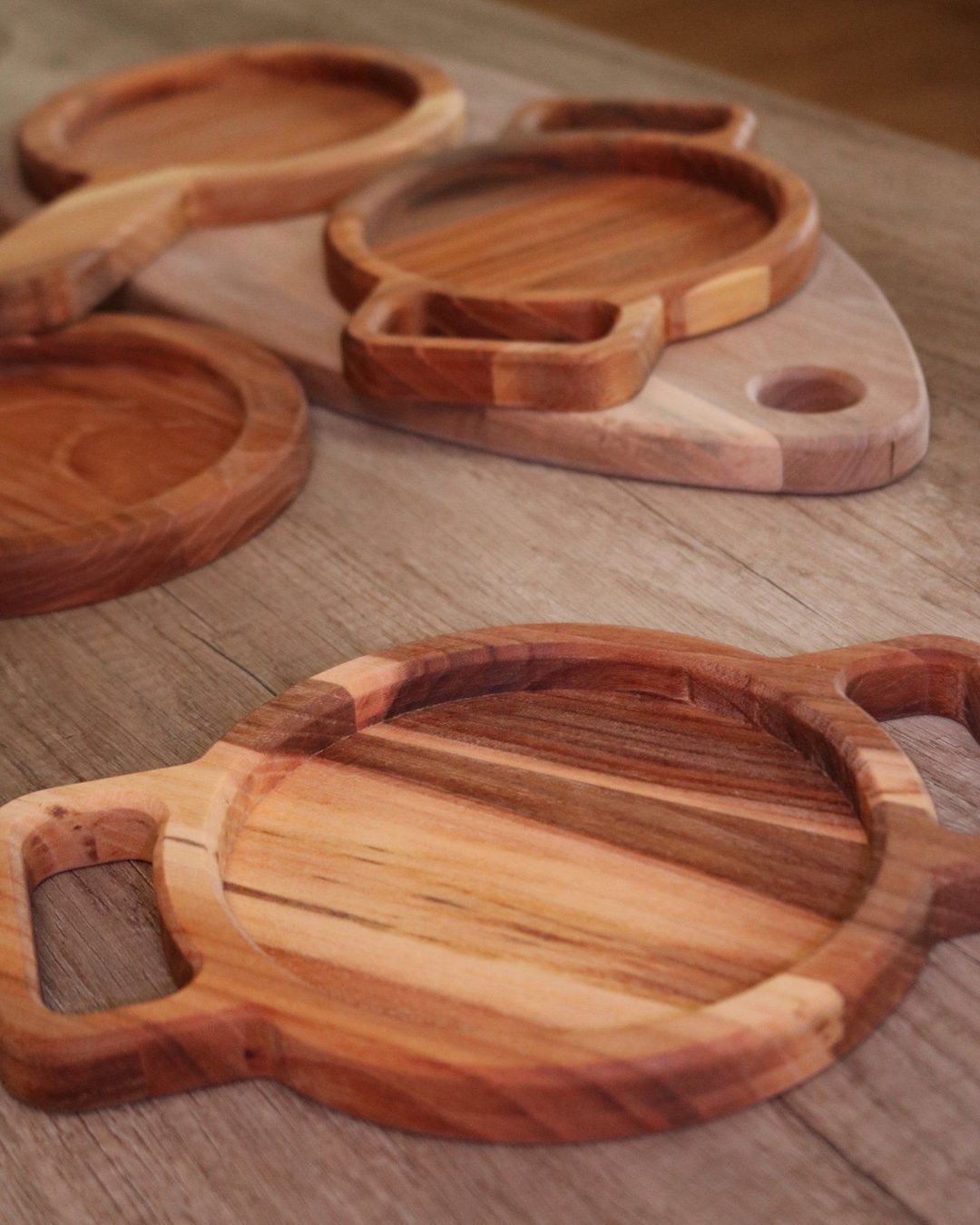 Piatti di portata: Holztablett Servierplatten aus Holz – Nuovo e nell'imballaggio originale da Zürich venduto da Miki_Schreiner 7