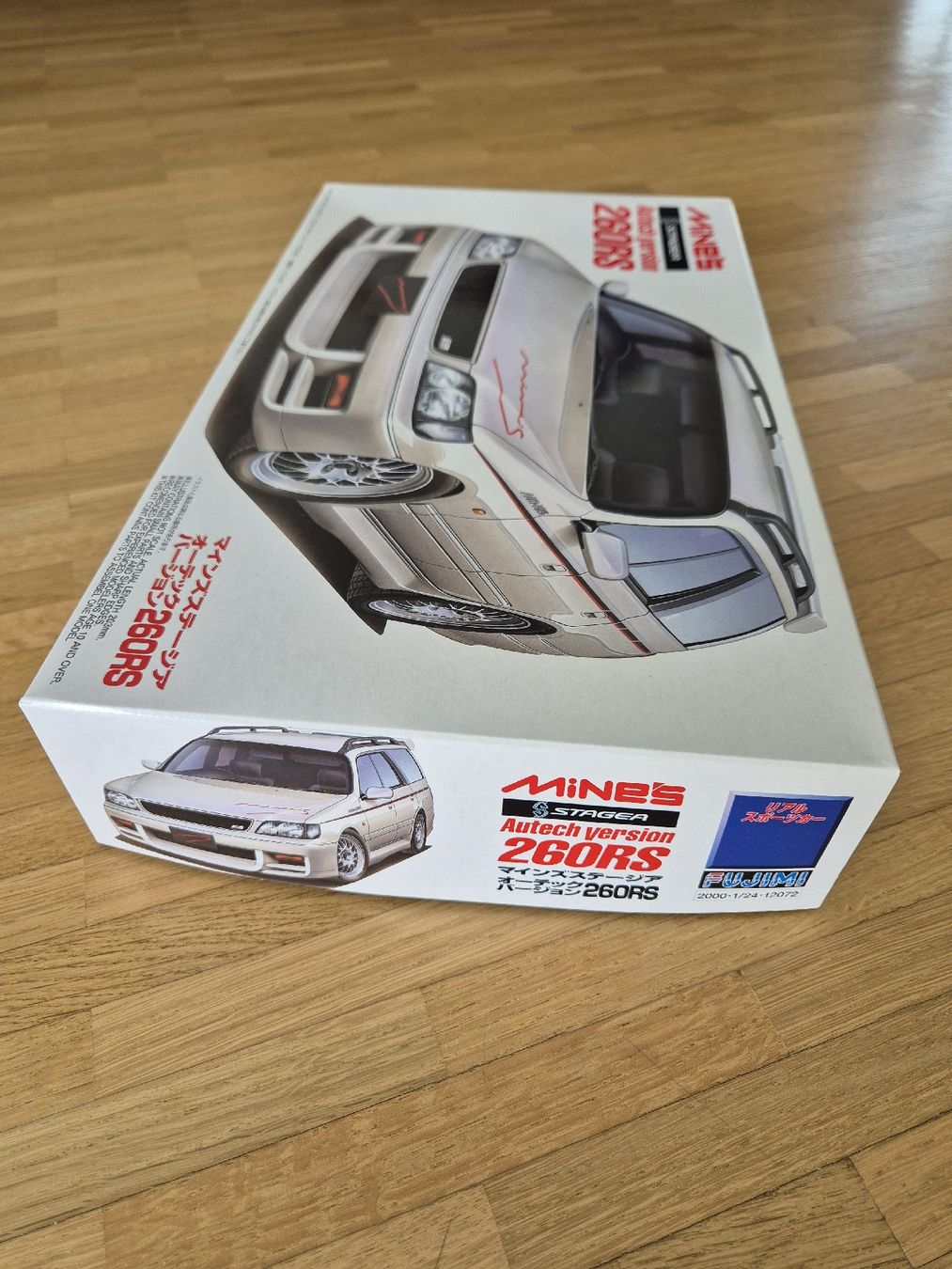 Nissan Modellini d'auto: 1/24 Mine's Stagea Autech Version 260RS  – Nuovo e nell'imballaggio originale da Cugy FR venduto da POWER-STI 1