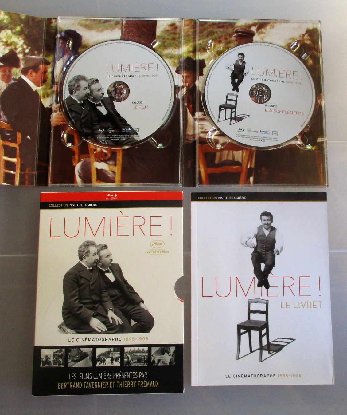 Tous les DVDs: LUMIÈRE - 1895-1905 3-Blu-Ray Box – D'occasion à Wattwil par Muriel10 4