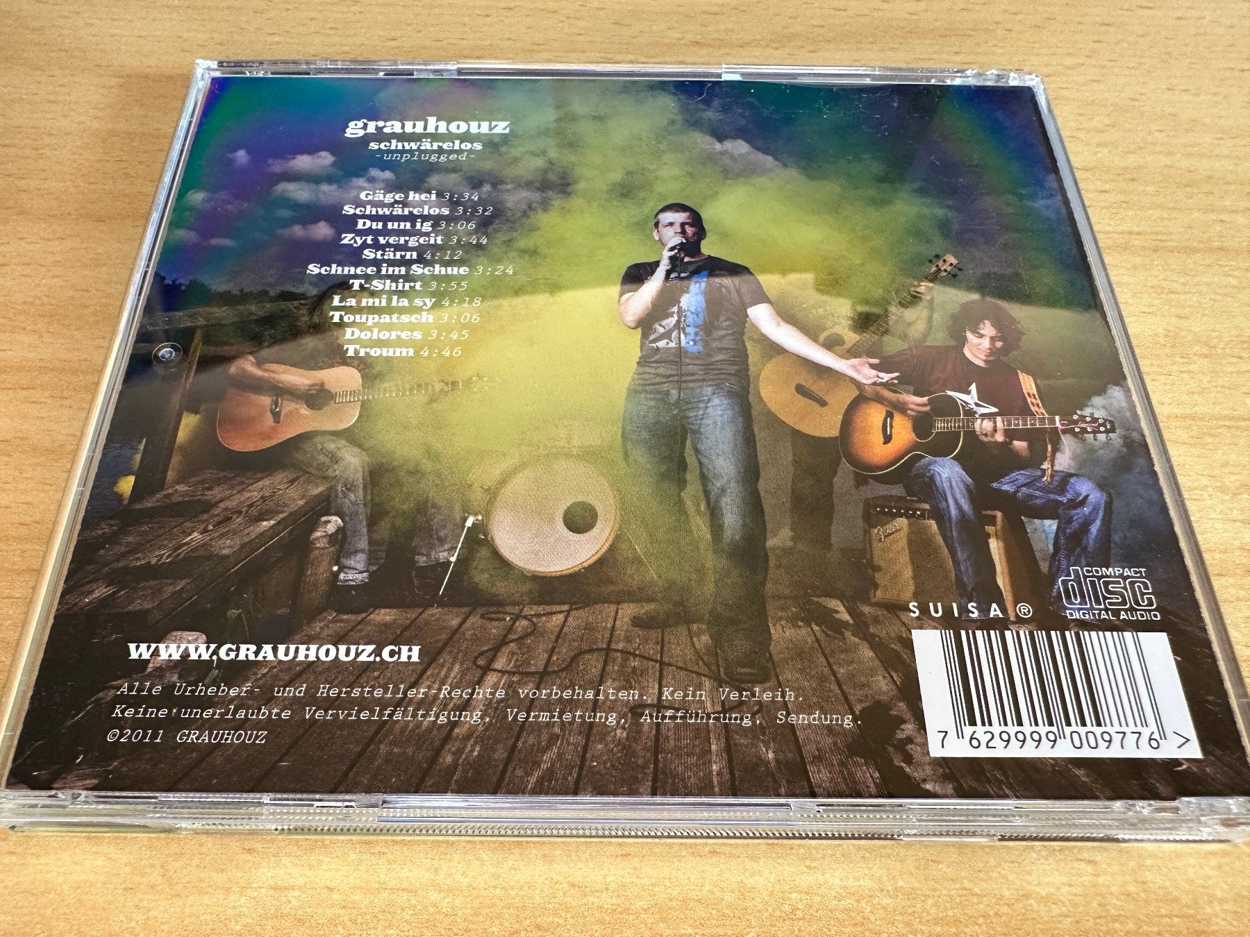 CD: Grauhouz – Schwärelos -Unplugged- – Usato da Rikon im Tösstal venduto da Alpenmutz 1