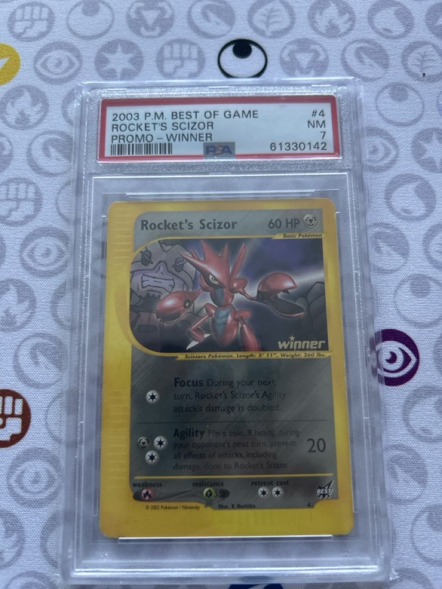 Pokémon Carte collezionabili: Rockets Scizor PSA 7 – Nuovo (secondo la descrizione) da Zürich venduto da AinzCHF