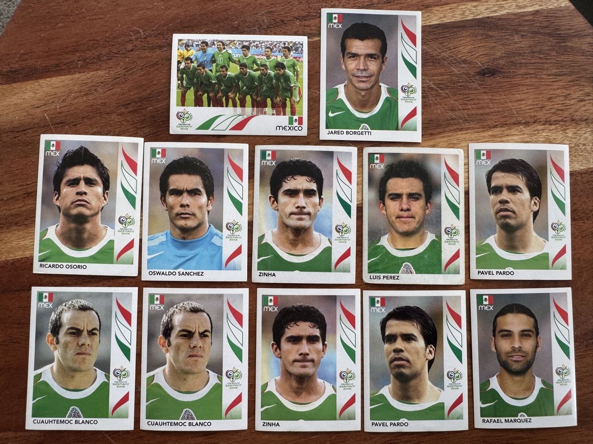 Panini Carte collezionabili: Panini WM 2006 Mexiko Márquez Blanco – Usato da Gelterkinden venduto da murattibox