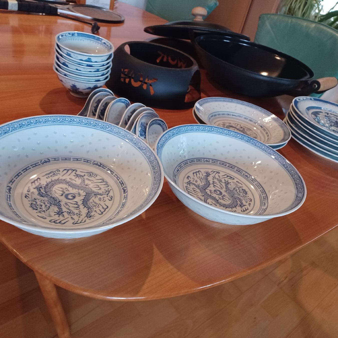 Padelle: Wokset , Wokgarnitur – Usato da Waldkirch venduto da Fantasia-101 1