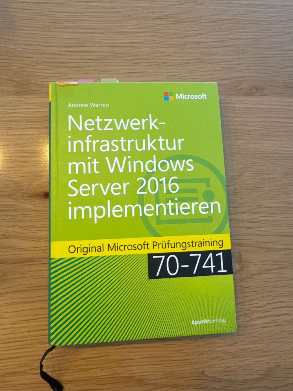Bücher: Netzwerkinfrastruktur mit Windows Server 2016 Buch – Gebraucht aus Oetwil am See von Blacky98