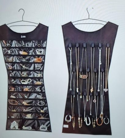 sac pour les bijoux sans le contenu 76cmx43cm